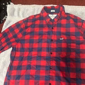 Hollister Boys long sleeve/one chest pocket